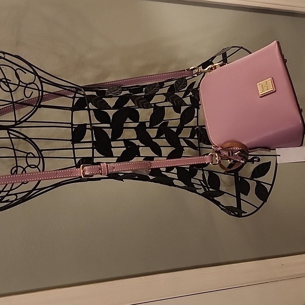 Dooney & BourkeDooney & BourkeDomed Saffiano Leather Crossbody Bag - Picture 5 of 6